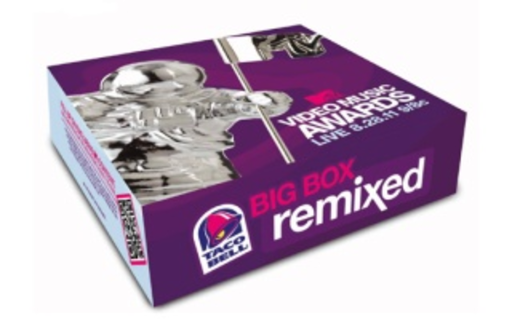 Taco Bell Promotes MTV VMAs With QR Codes On Meal Packages DMNews taco-bell-promotes-mtv-vmas-with-qr-codes-on-meal-packages-dmnews